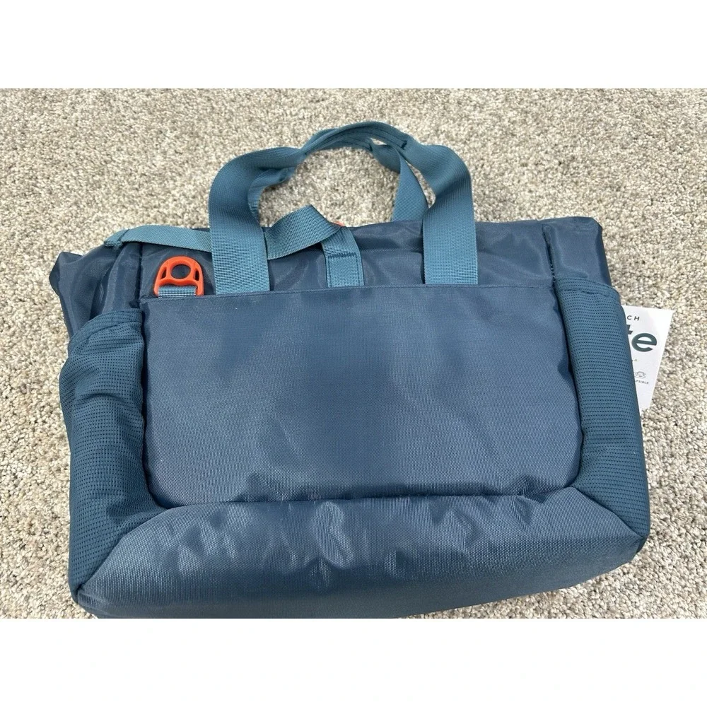 NEW Rigwa Life 8L Insulated Lunch Tote Bag Day Cooler Roll-Top Navy Blue NWT